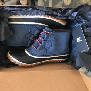 SOREL Out N About Waterproof Leather Booties